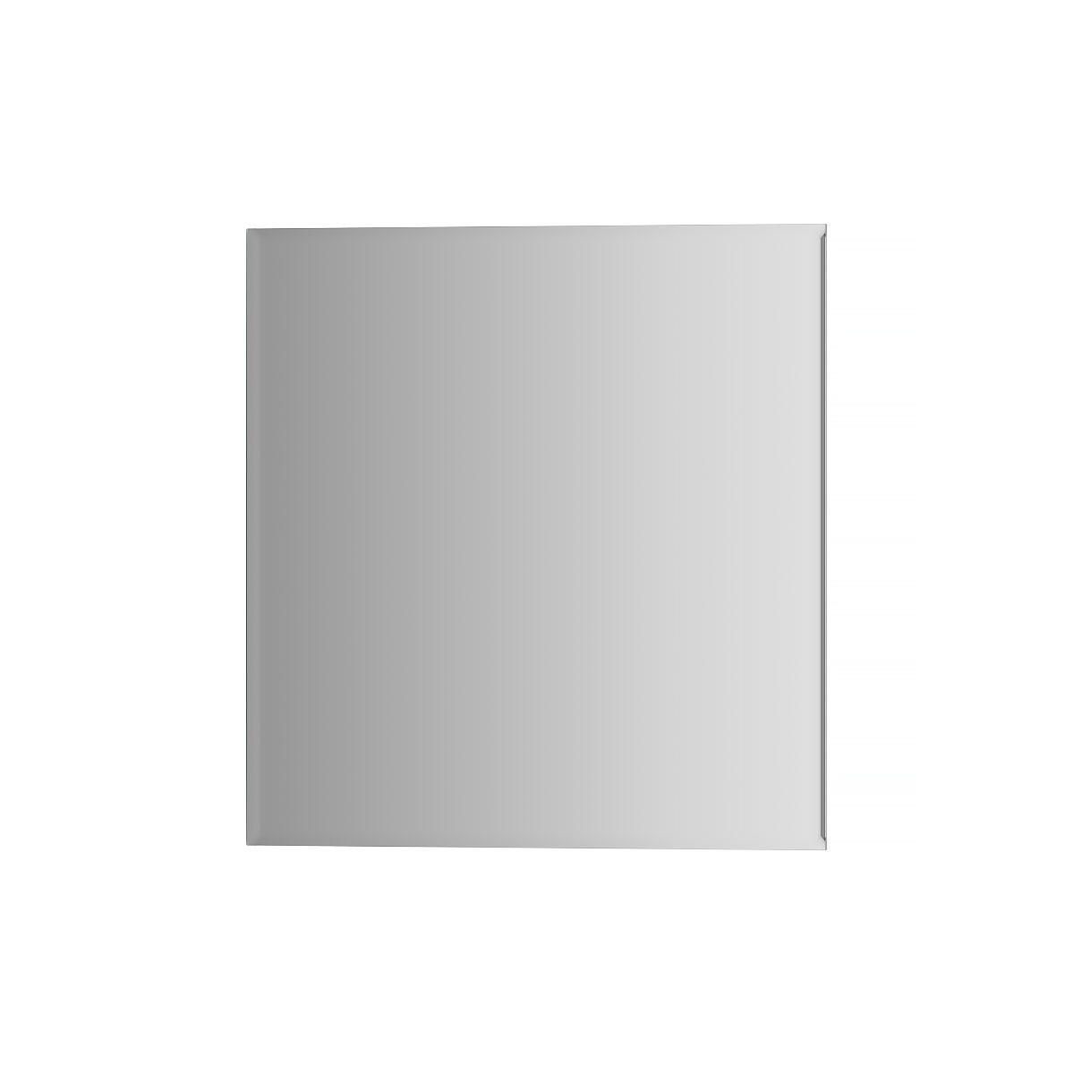 Зеркальная плитка Evoform с фацетом 5 mm квадрат 25х25 см; серебро