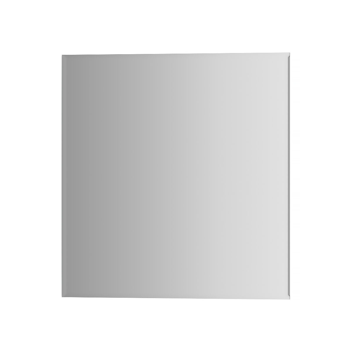 Зеркальная плитка Evoform с фацетом 5 mm квадрат 30х30 см; серебро