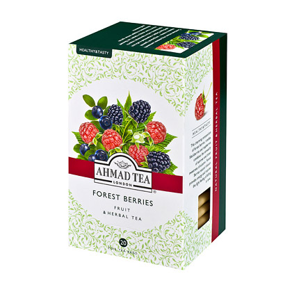 Чай Ahmad Tea Forest berries 20 пакетиков чай травяной ahmad tea forest berries лесные ягоды в пакетиках 20х2 г