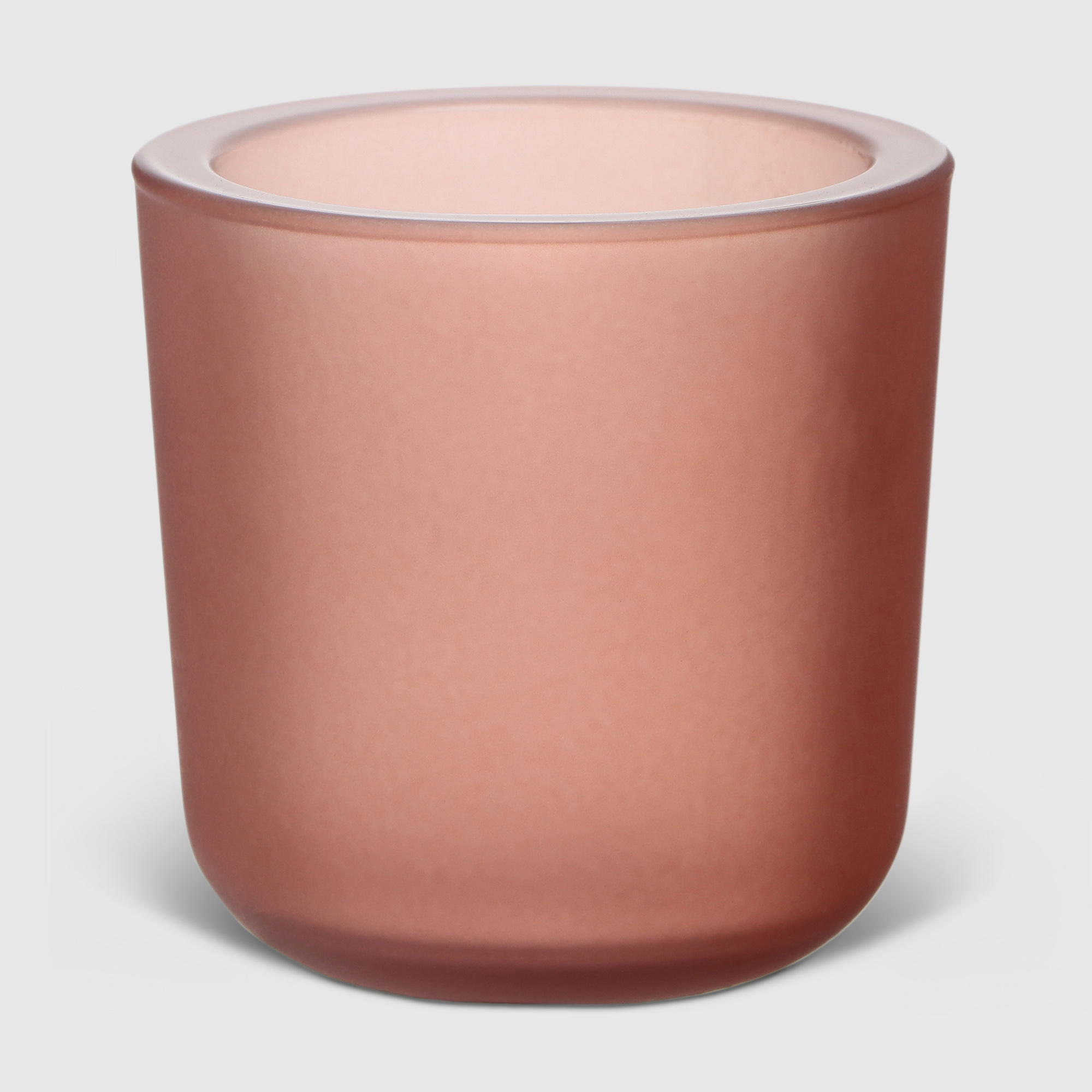 Ваза Hakbijl glass Yannik Розовая 8х8 см ваза san miguel peach cream розовая 40 см