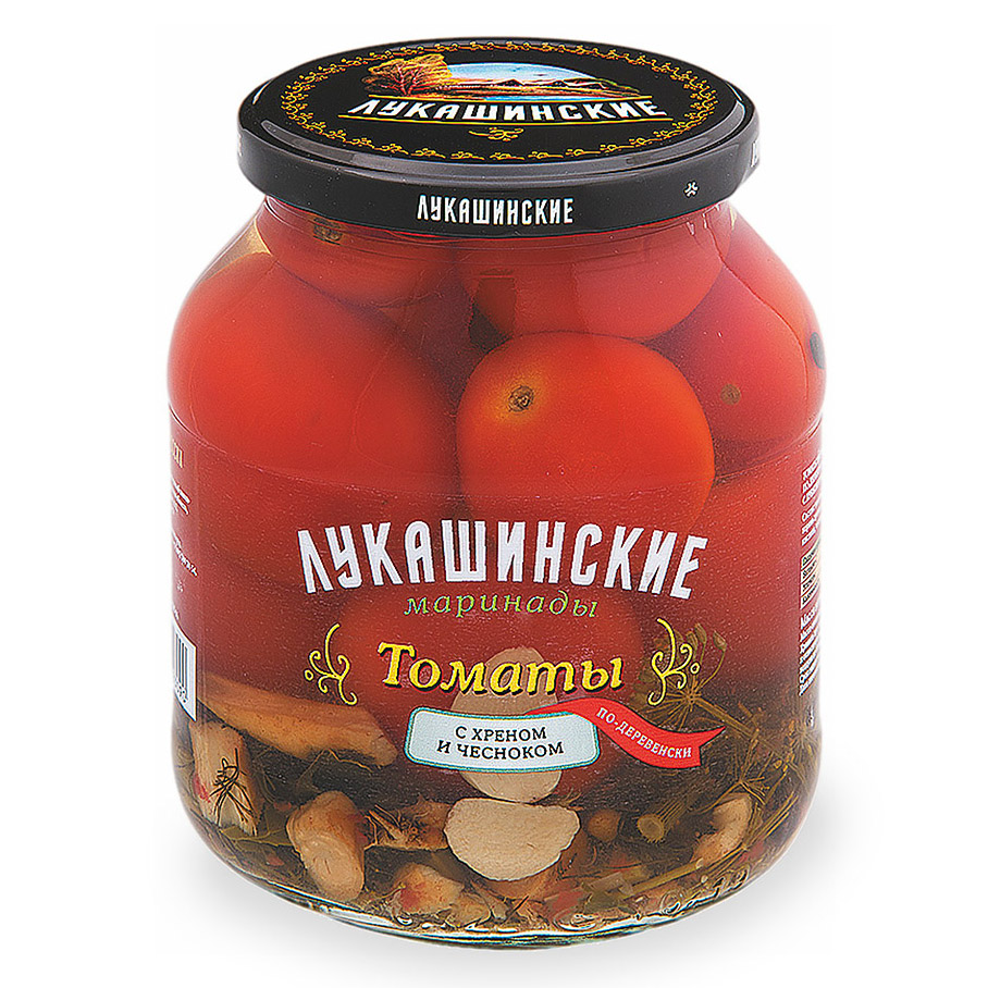 Томаты маринованные Лукашинские по-деревенски 720 мл томаты юнона маринованные 700 гр