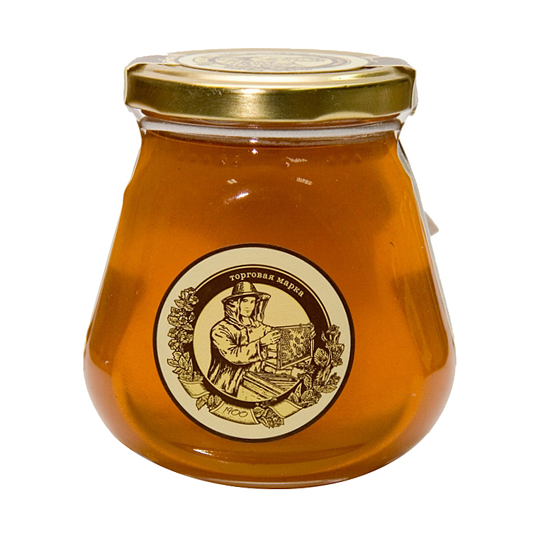 Мёд липовый капля Башкирские Пасеки 350 г набор сувенирный башкирские пасеки куштанаш 10 мёд чай бальзам свеча пиала