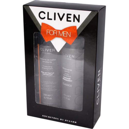 Подарочный набор influence. Подарочный набор Cliven for men 2. Cliven набор для мужчин №401. Cliven for men набор 103. Набор Cliven 401 New (пена 200 мл+ДЕЗ.Классик 200 мл).