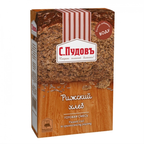 

Хлебная смесь С.Пудовъ Рижский хлеб 500 г
