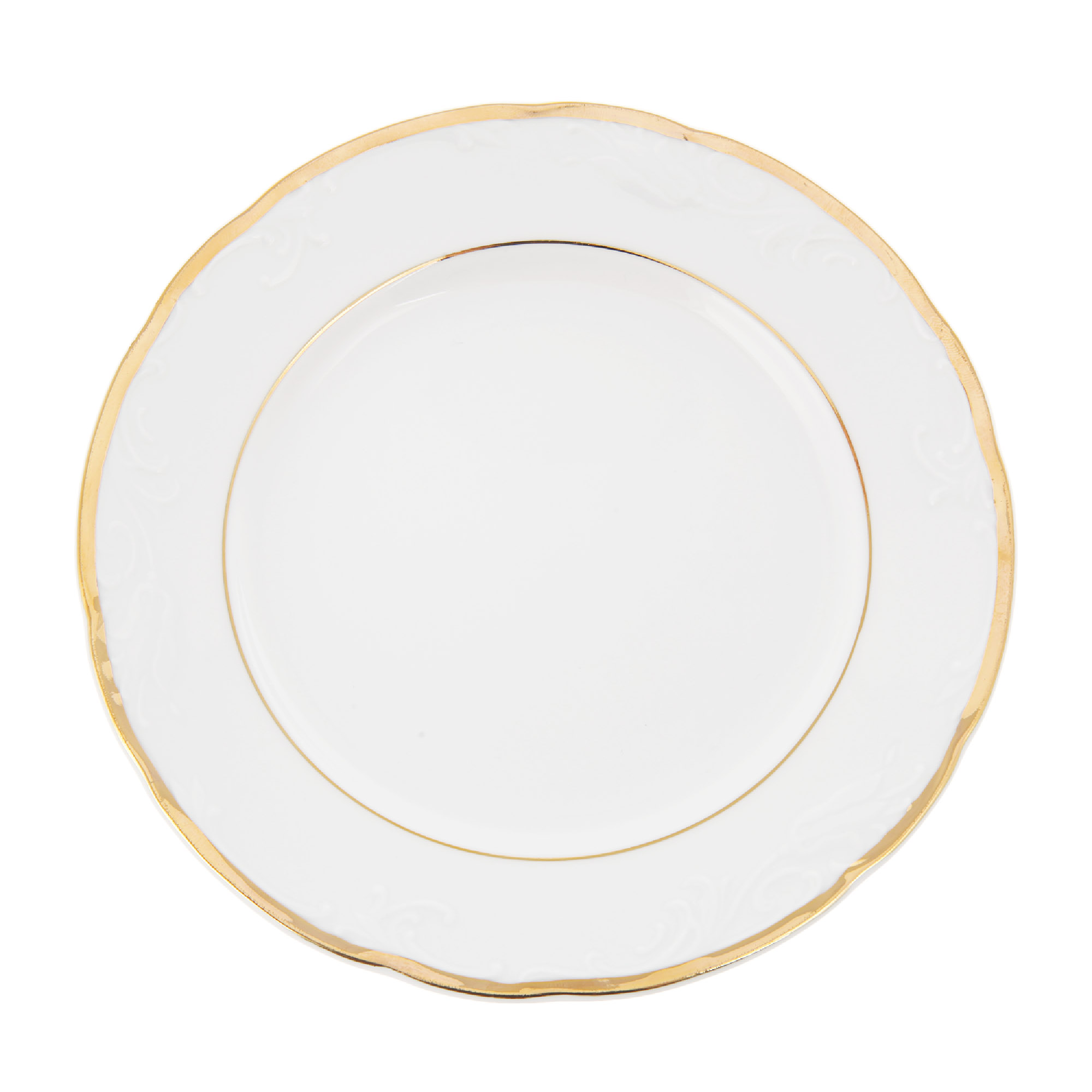 Набор тарелок десертных Thun Белоснежный тюльпан 19 см 6 шт, цвет белый - фото 3