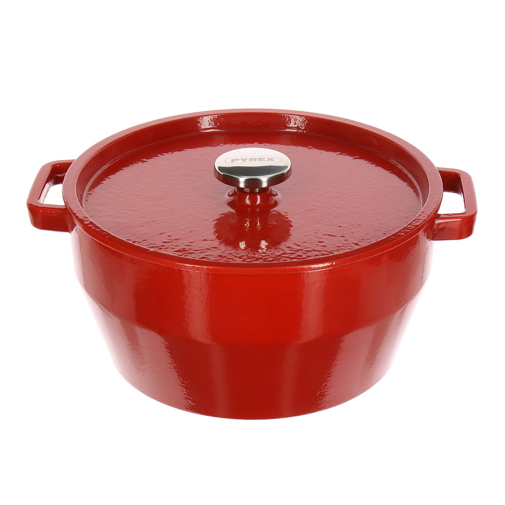 Кастрюля Pyrex Slow Cook Red 6,3 л
