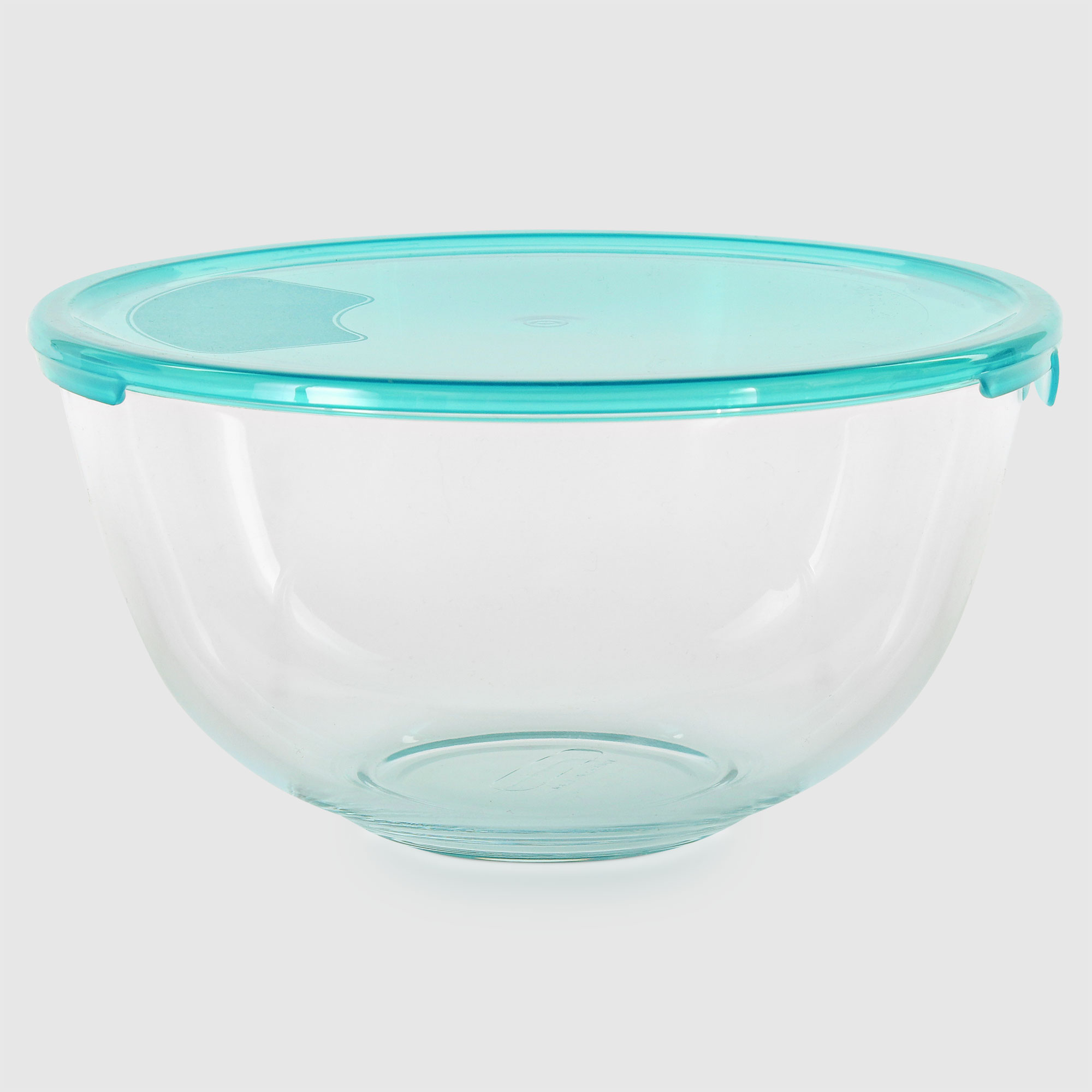 фото Миска pyrex cook&store 2 л+крышка голубая 21 см