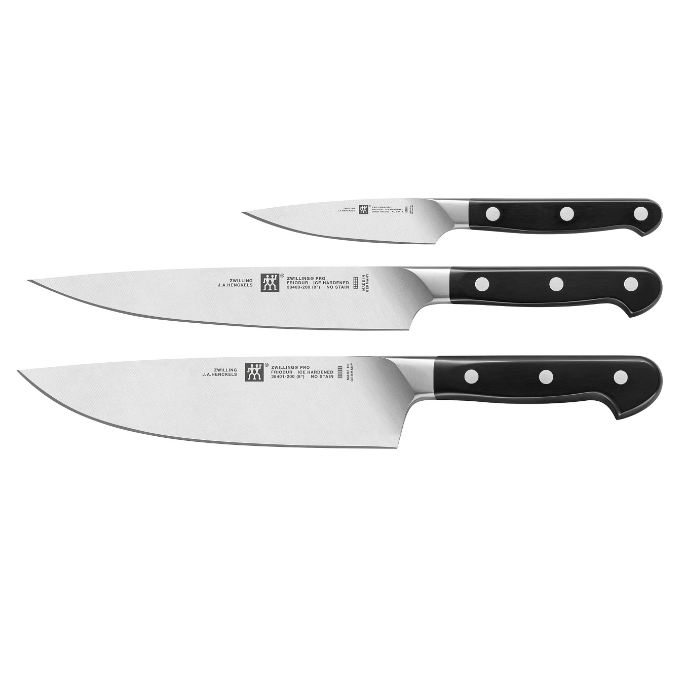 Набор кухонных ножей Zwilling Pro 38430-007, цвет серебристый - фото 1