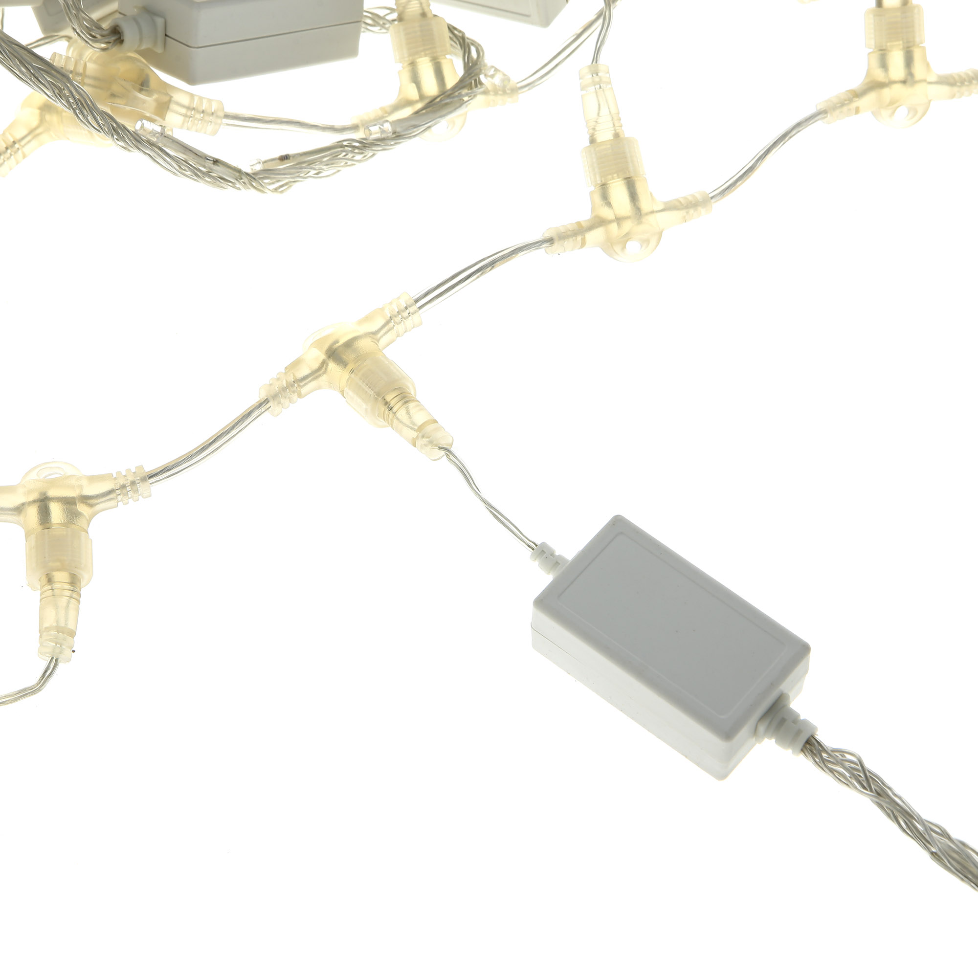 Электрогирлянда занавес Reason для помещений 1216 led (DLC1216/SF/W), цвет белый - фото 3