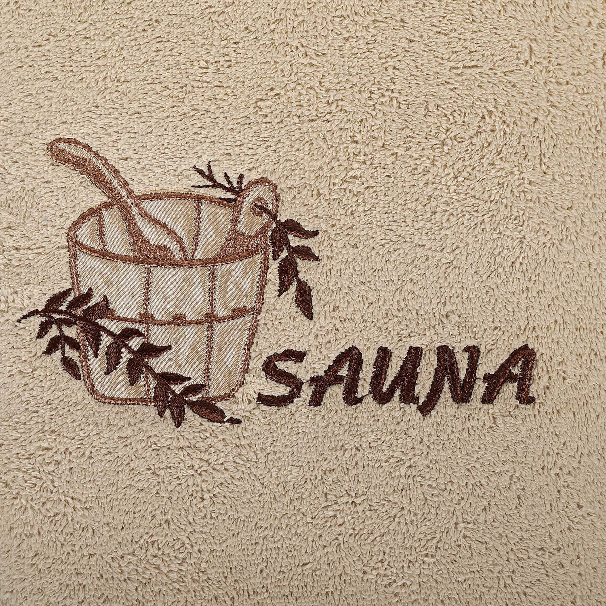 фото Полотенце махровое asil sauna brown 70x140