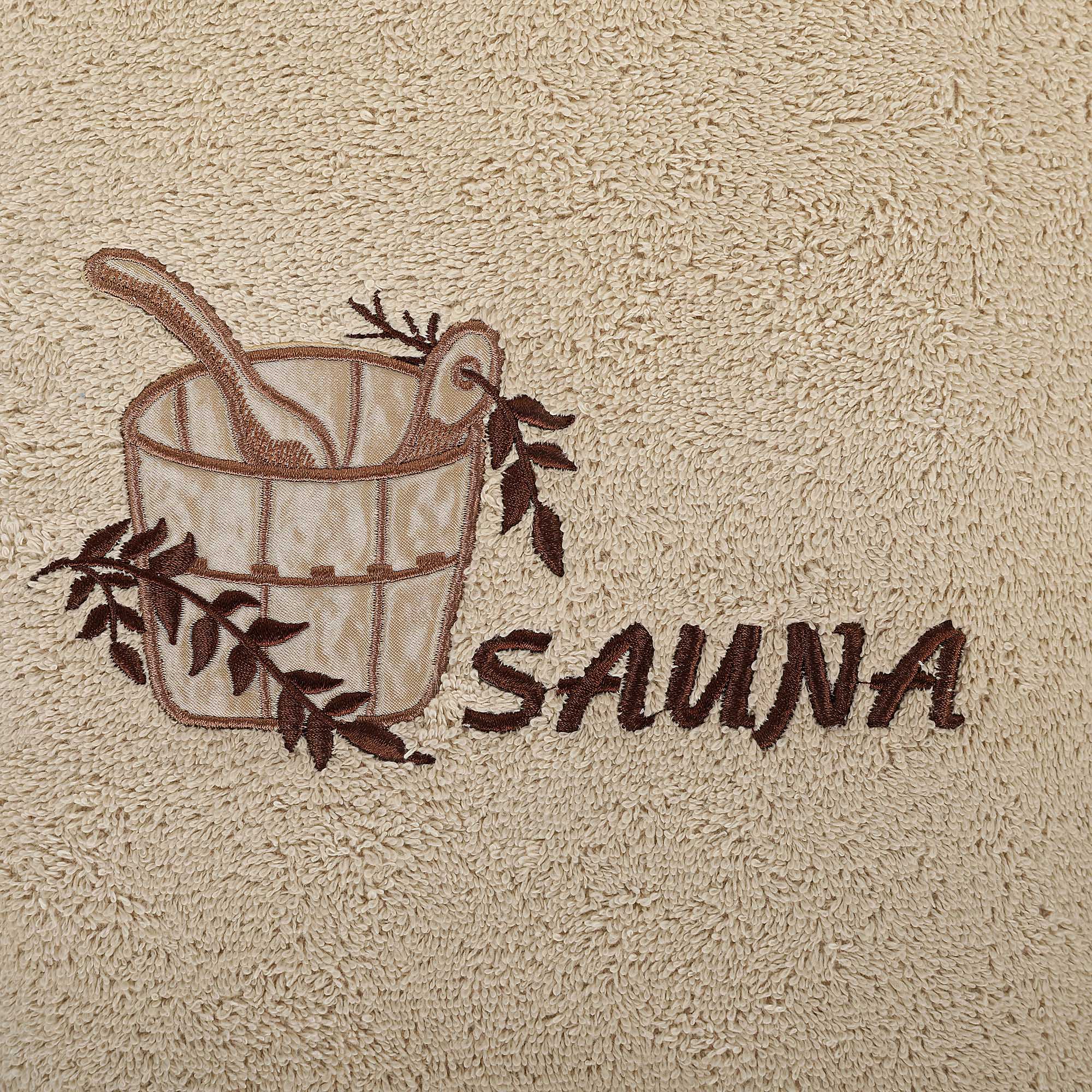 фото Полотенце махровое asil sauna brown 100x150