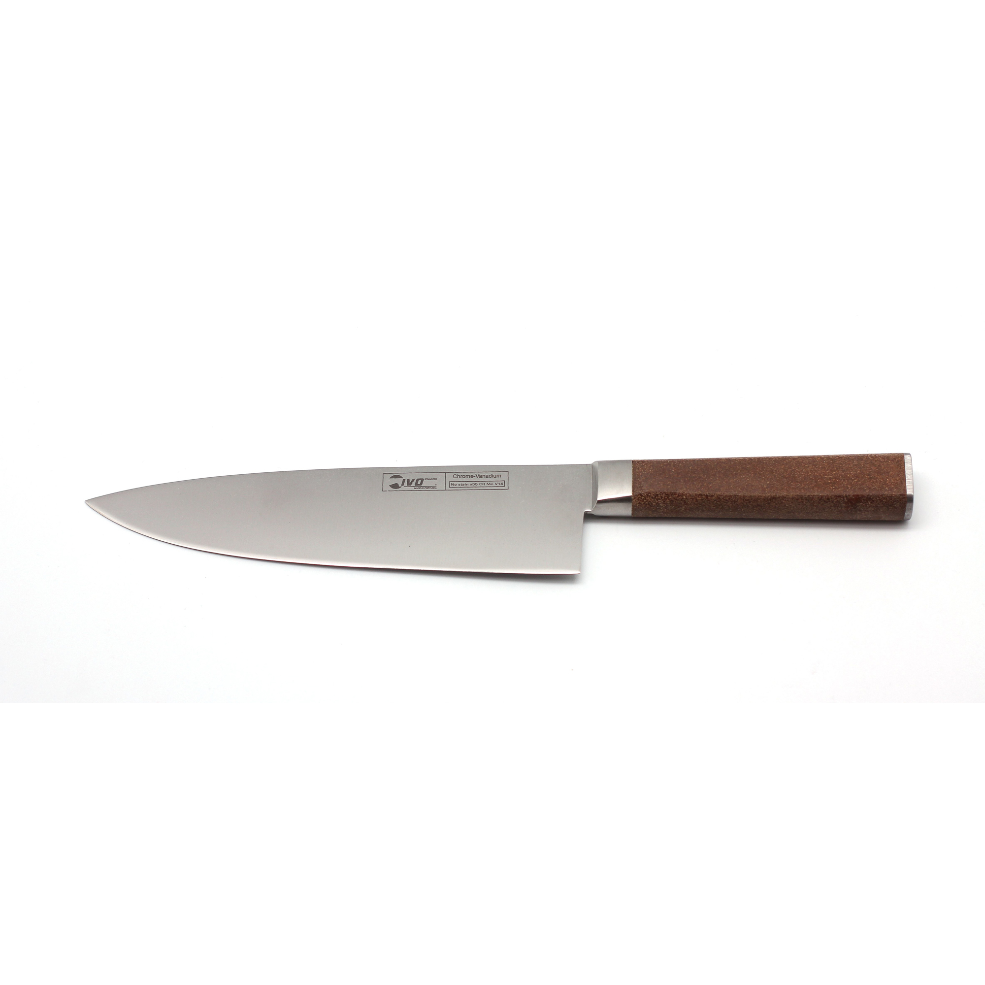 Нож поварской Ivo 20см коричневый нож tefal comfort поварской 20см k2213214
