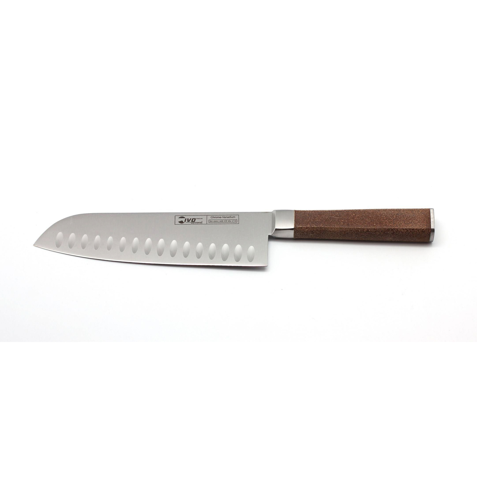 Нож сантукко Ivo 33322.18 с канавками 18см