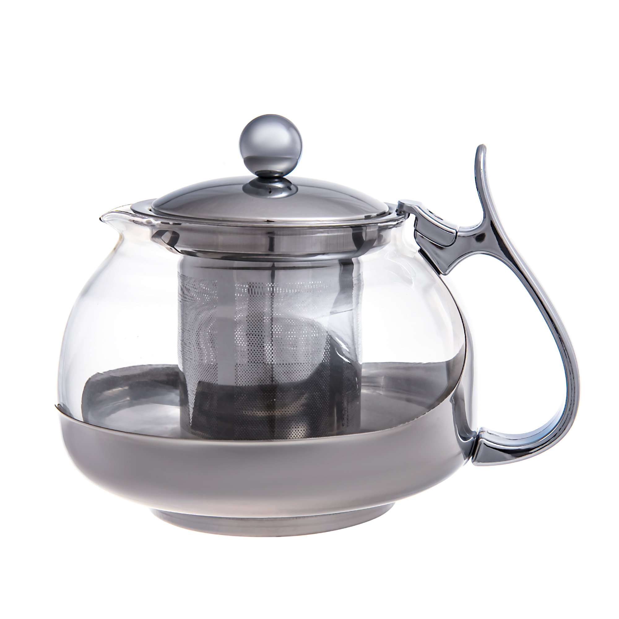 Чайник заварочный 0.7 л с фильтром Hans&gretchen чайник заварочный profi cook pc tk 1165 1100 вт серебристый прозрачный 0 5 л стекло