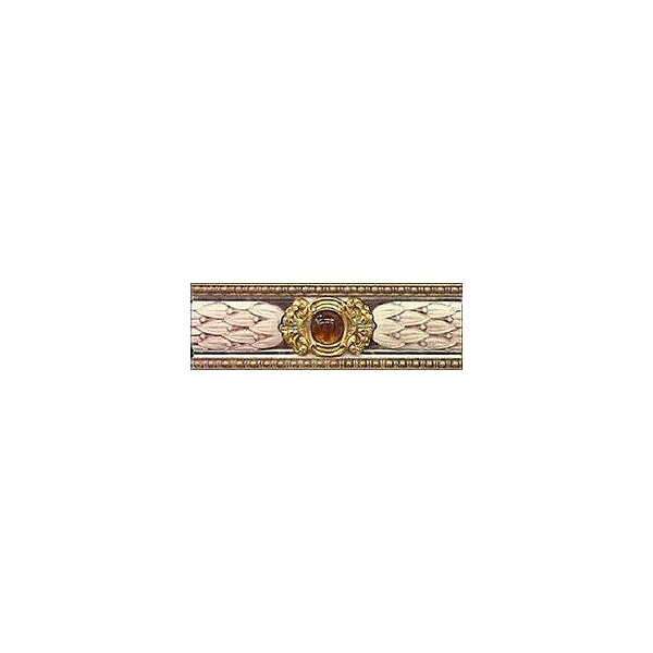 Бордюр Kerlife Navarti Emperador Majestic Crema 8х25 см декор kerlife navarti emperador malla crema 30х30 см