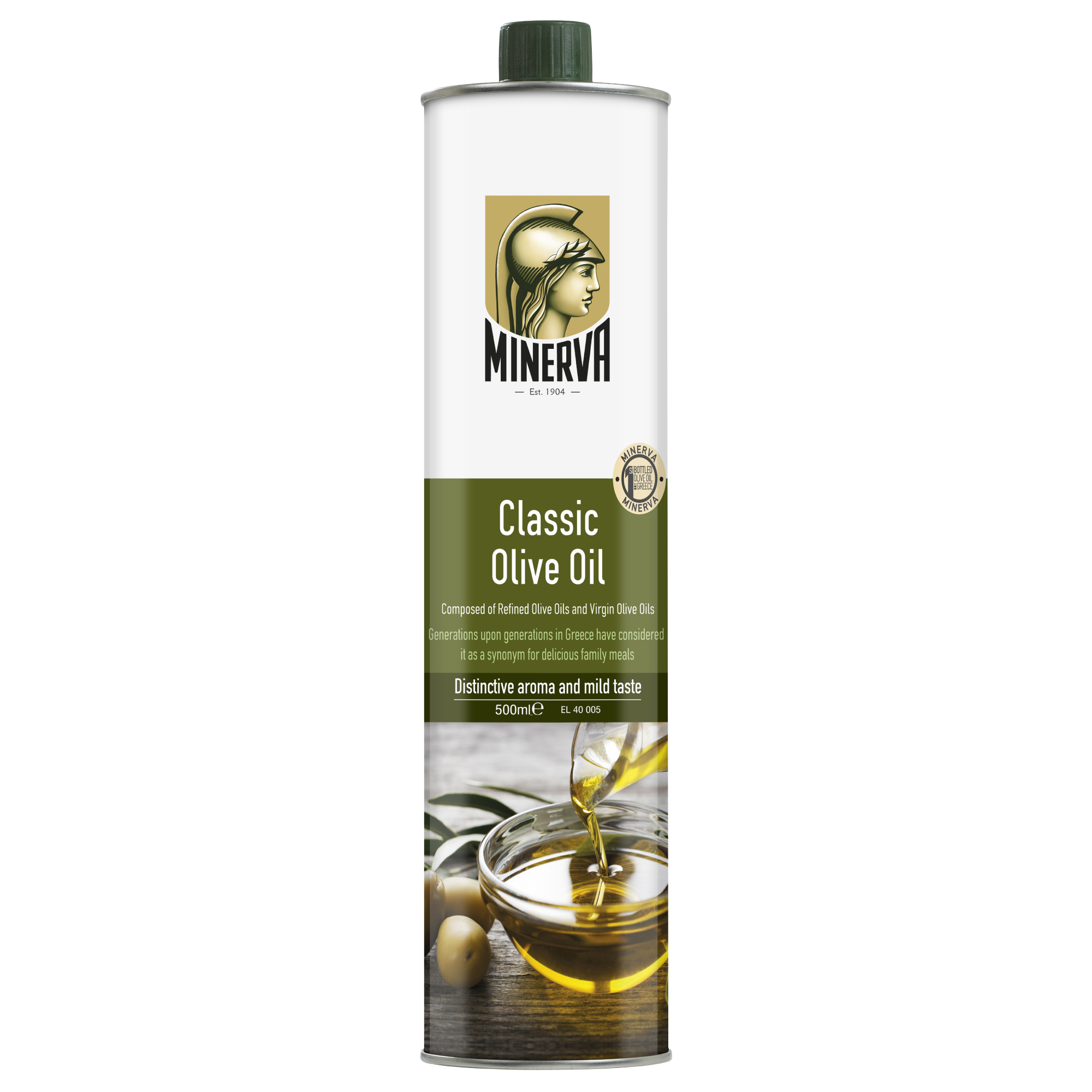 Масло оливковое Minerva Classic 750 мл - фото 1