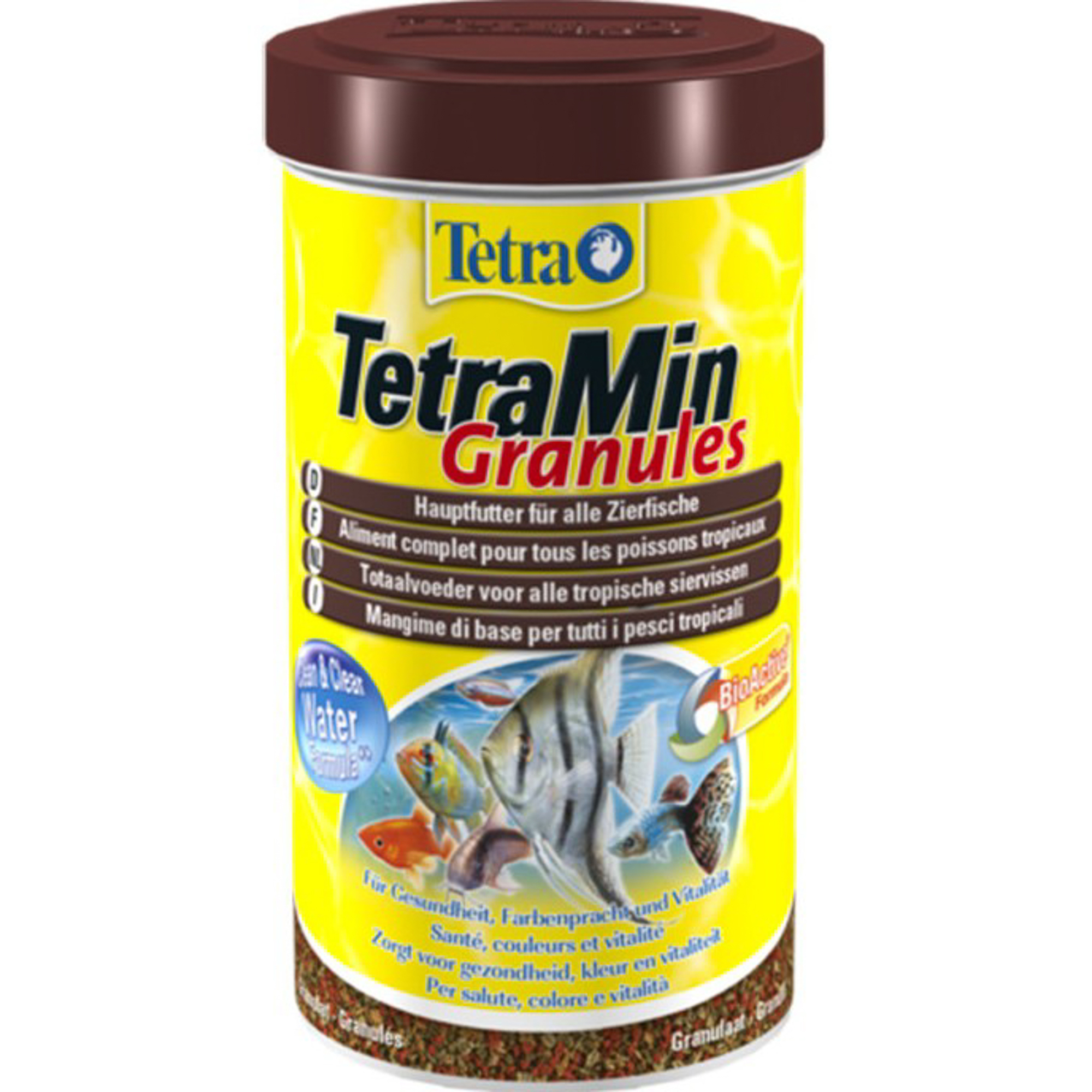 Корм для рыб TETRA Min Granules 250мл tetra micro granules корм для всех видов мелких рыб микрогранулы 100 мл