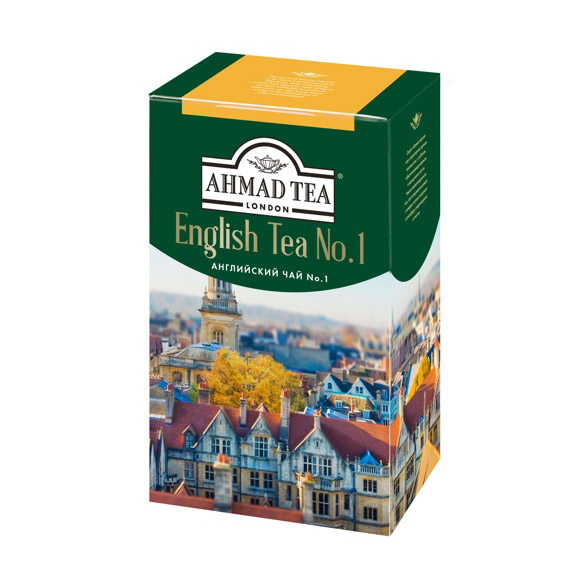 Чай Ahmad Tea English Tea No.1 черный 90 г чай чёрный ahmad tea english tea no 1 90 г