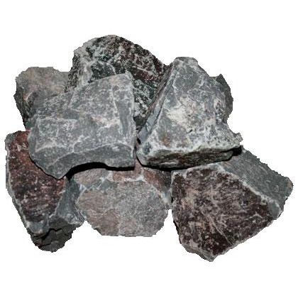 Камень для бани и сауны Огненный Камень Порфирит 20 кг камень для бани и сауны огненный камень родингит
