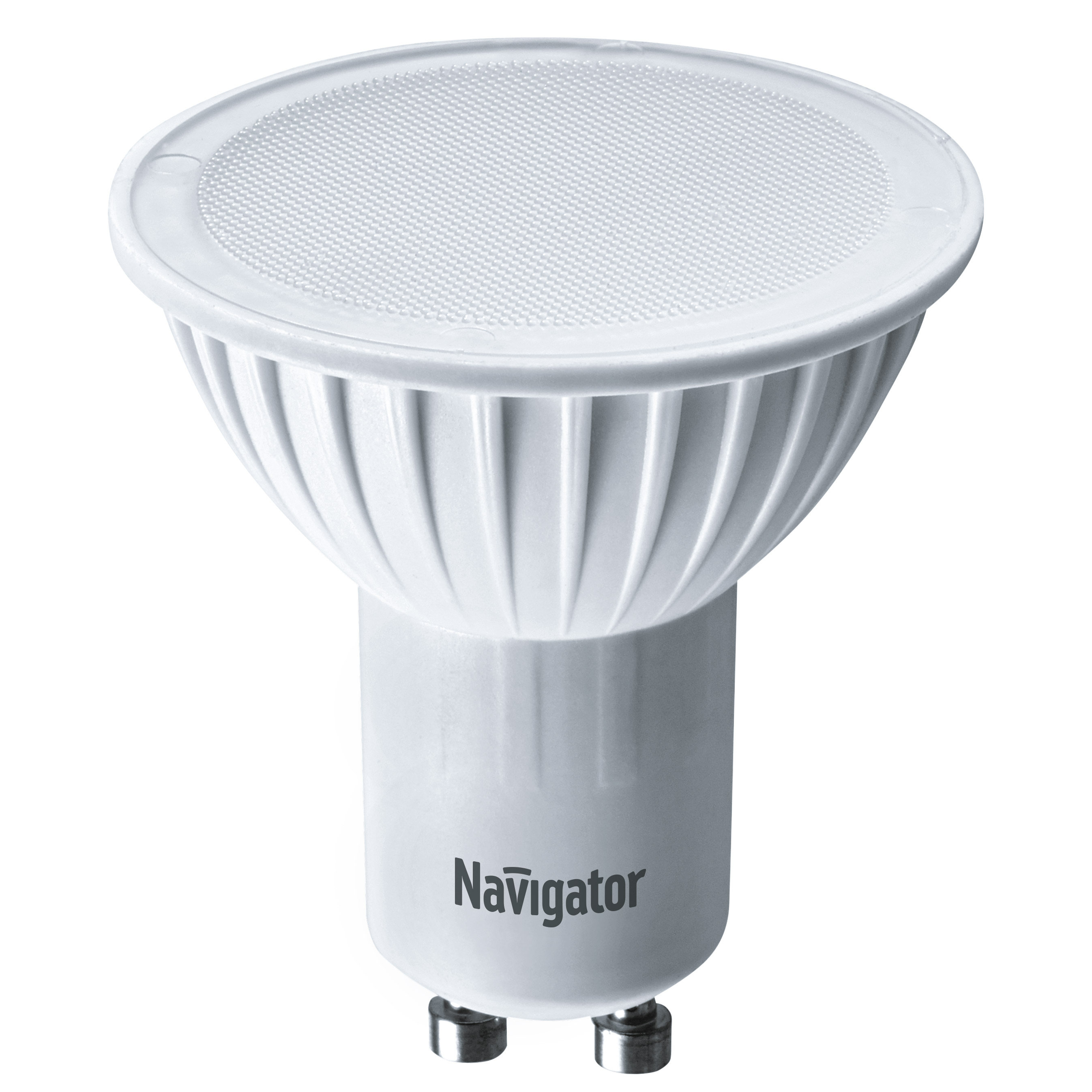 Лампа светодиодная Navigator PAR16 5Вт цоколь GU10 (холодный свет) эра б0032997 светодиодная лампа led mr16 10w 827 gu10 mr16 10вт тепл gu10