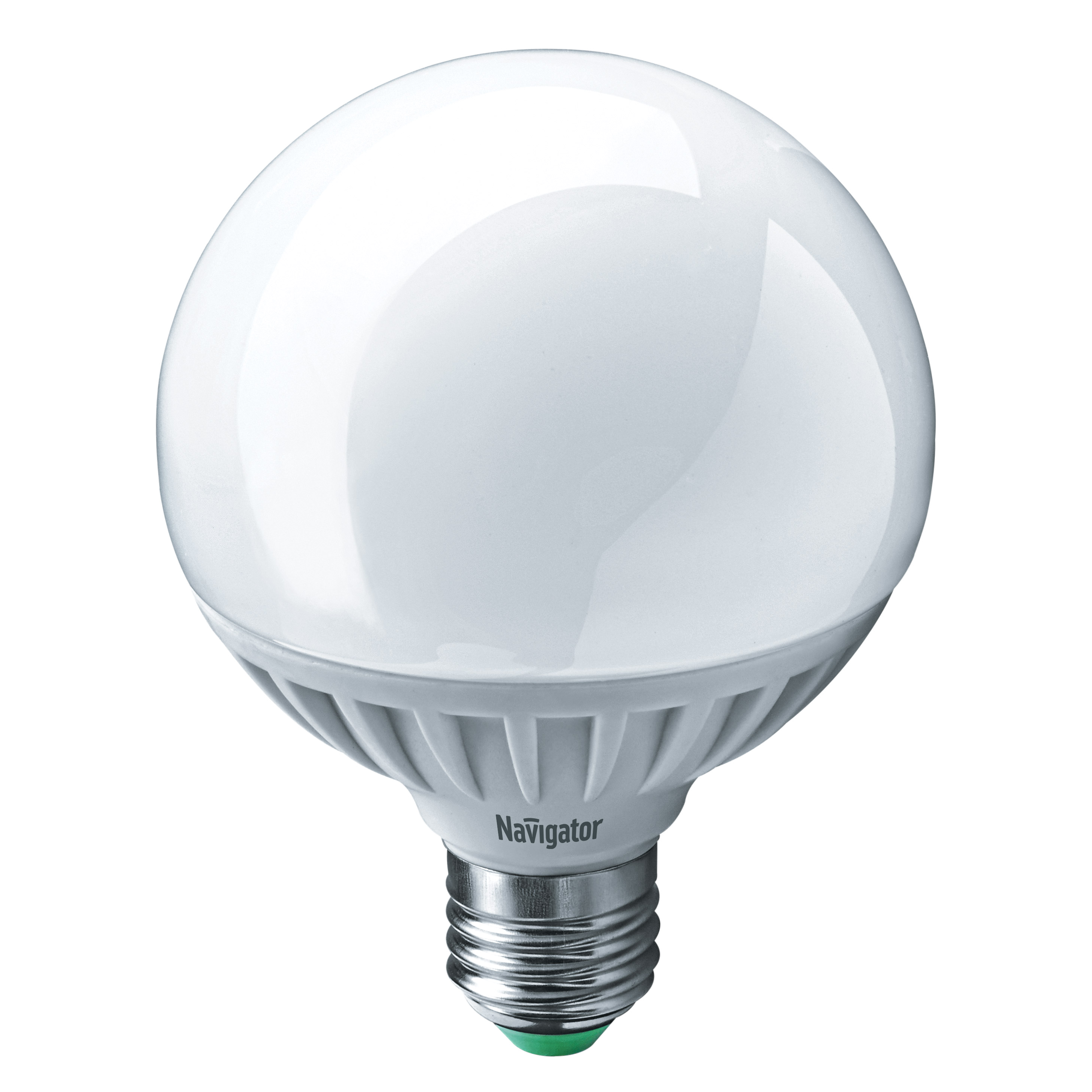 Лампа светодиодная Navigator шар матовая 12Вт цоколь E27 (теплый свет) эра б0032987 светодиодная лампа шарик led smd p45 11w 827 e27