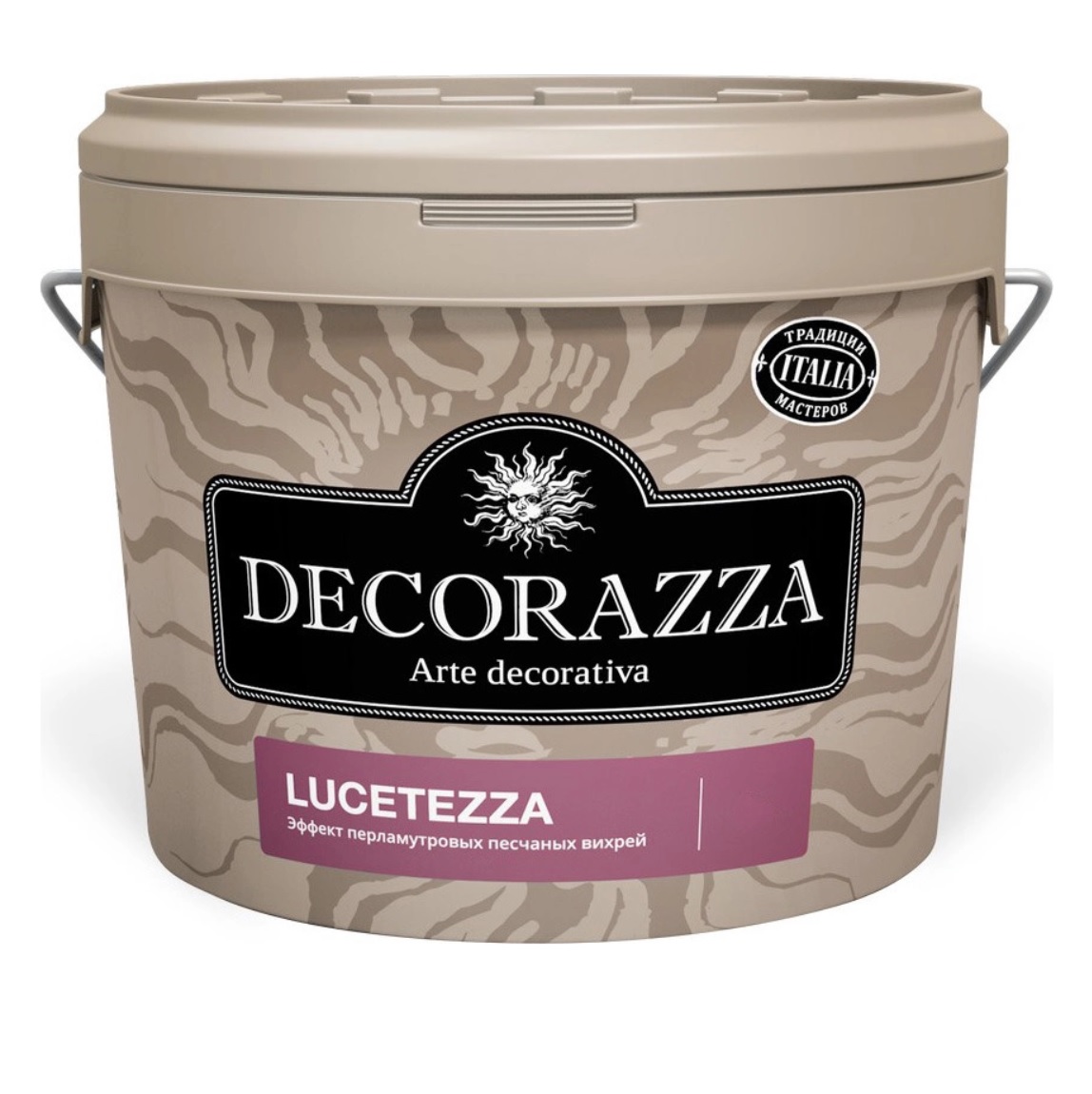 Декоративная краска Decorazza lucetezza база aluminium 1.0кг декоративная краска decorazza seta oro 1 0кг