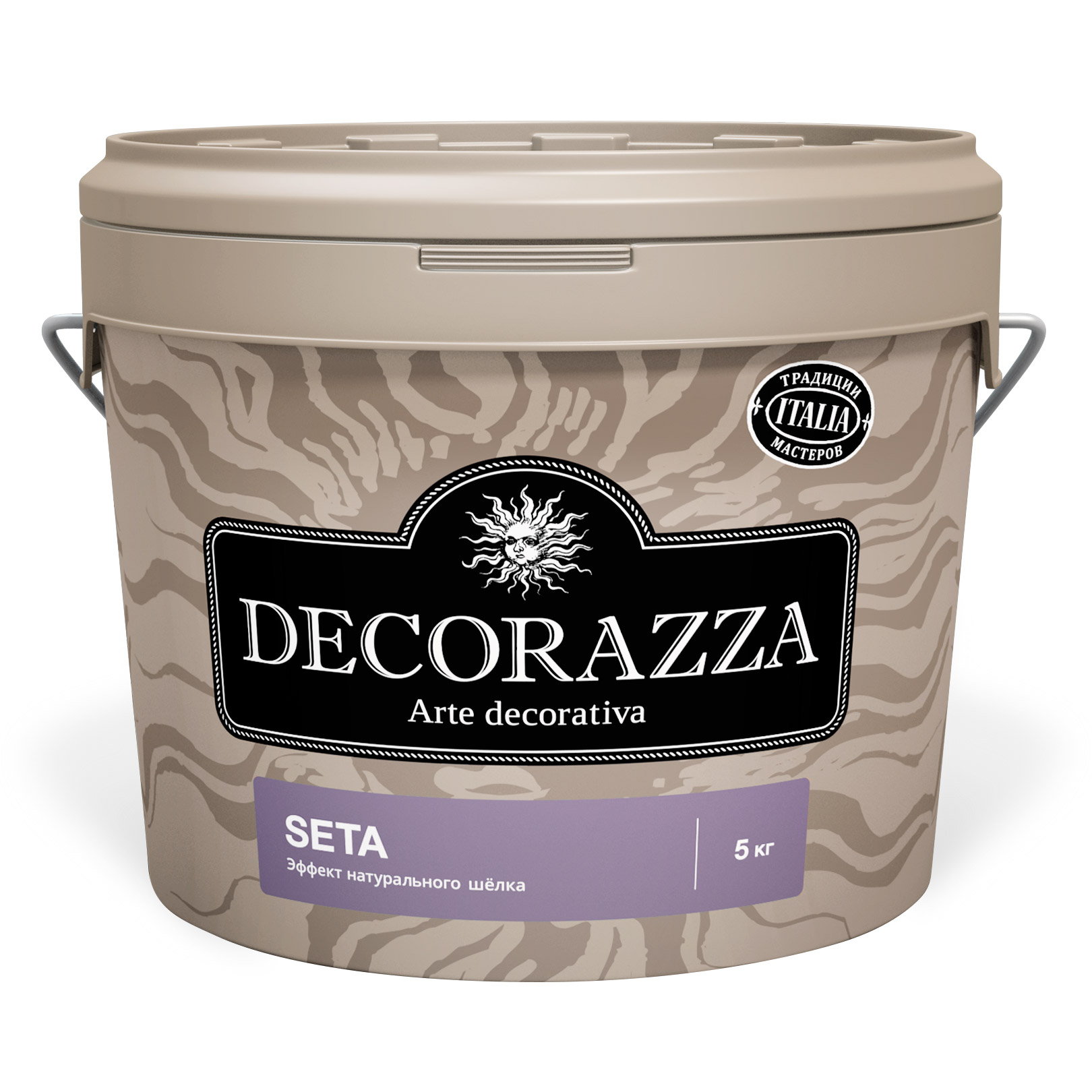 цена Краска Decorazza Seta Argento база серая 1 кг (DST001-1)