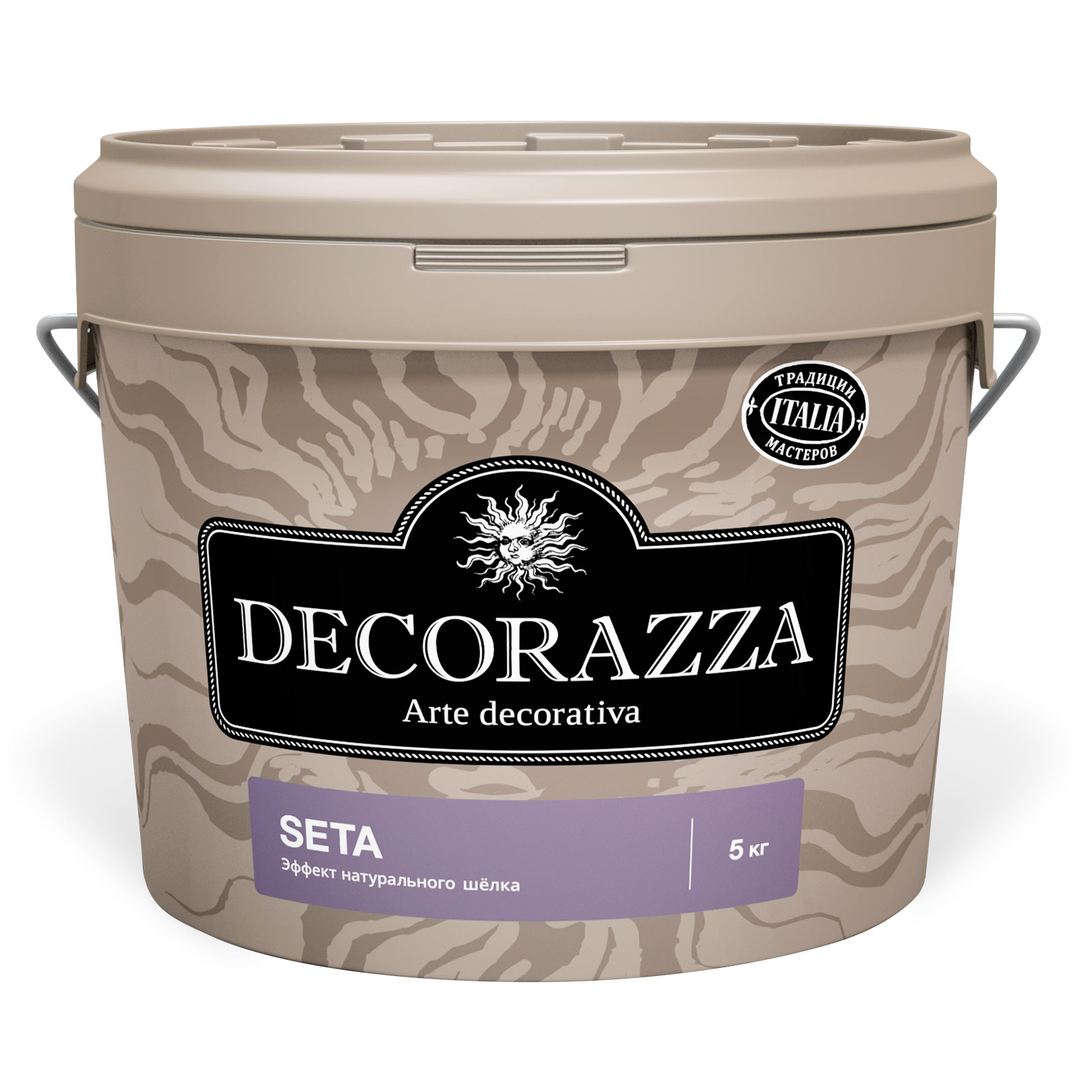 Краска Decorazza Seta Argento база серая 5 кг (DST001-5)