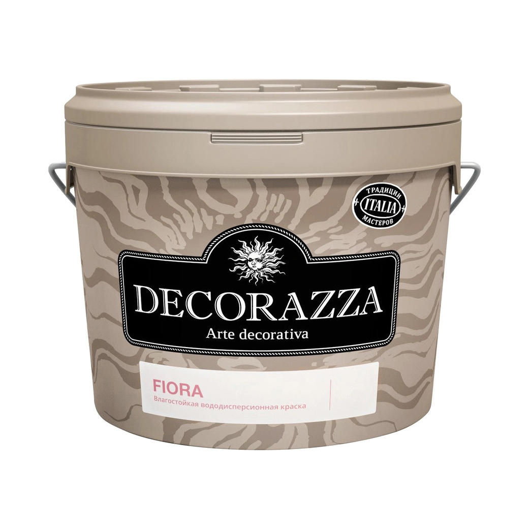 Краска Decorazza Fiora белый 900 г декоративная краска decorazza seta oro 1 0кг