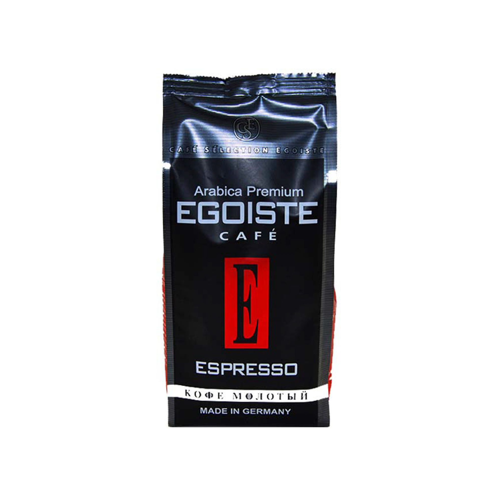 Кофе молотый Egoiste Espresso 250 г кофе молотый egoiste velvet 200 г ground pack