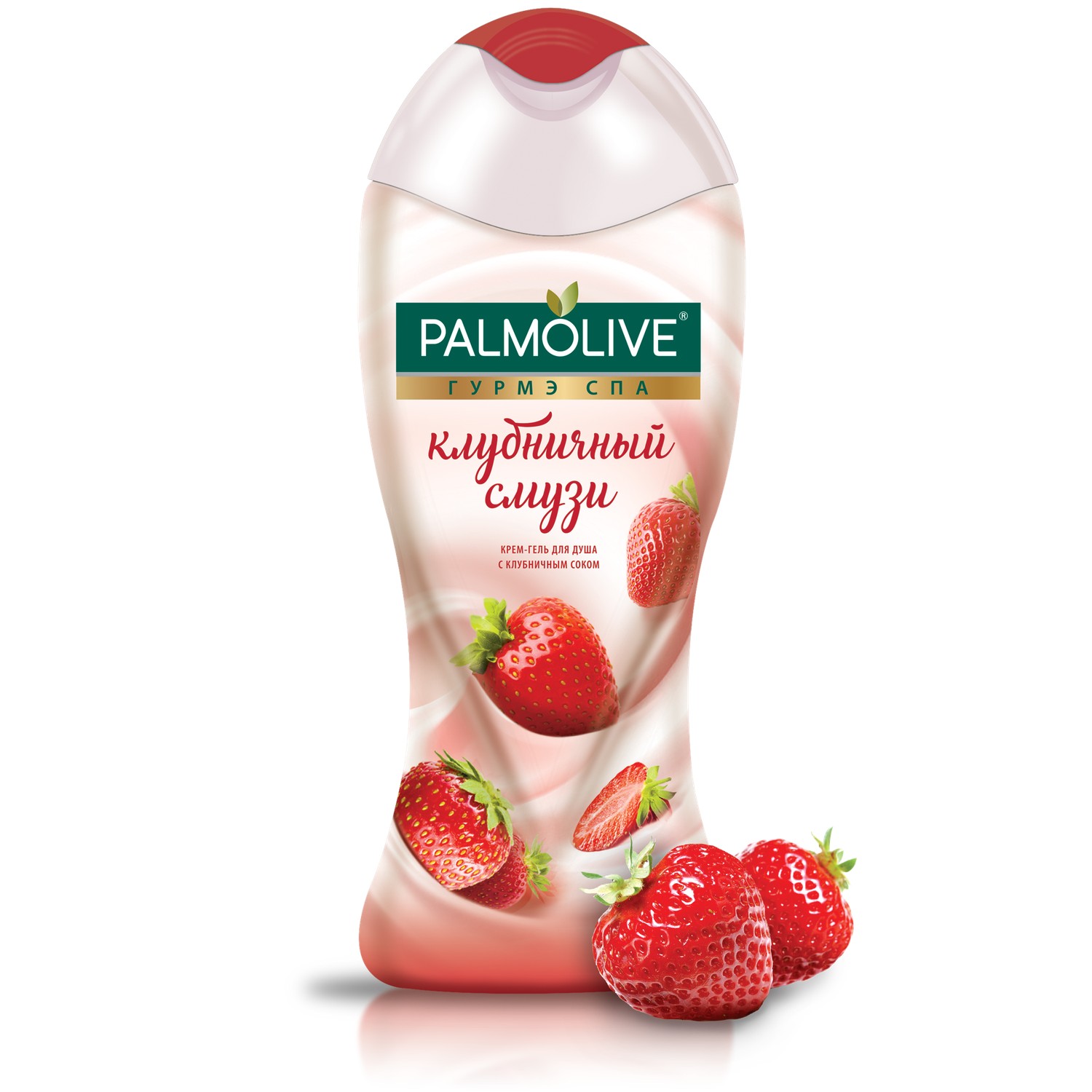 фото Крем-гель для душа palmolive гурмэ спа клубничный смузи 250 мл