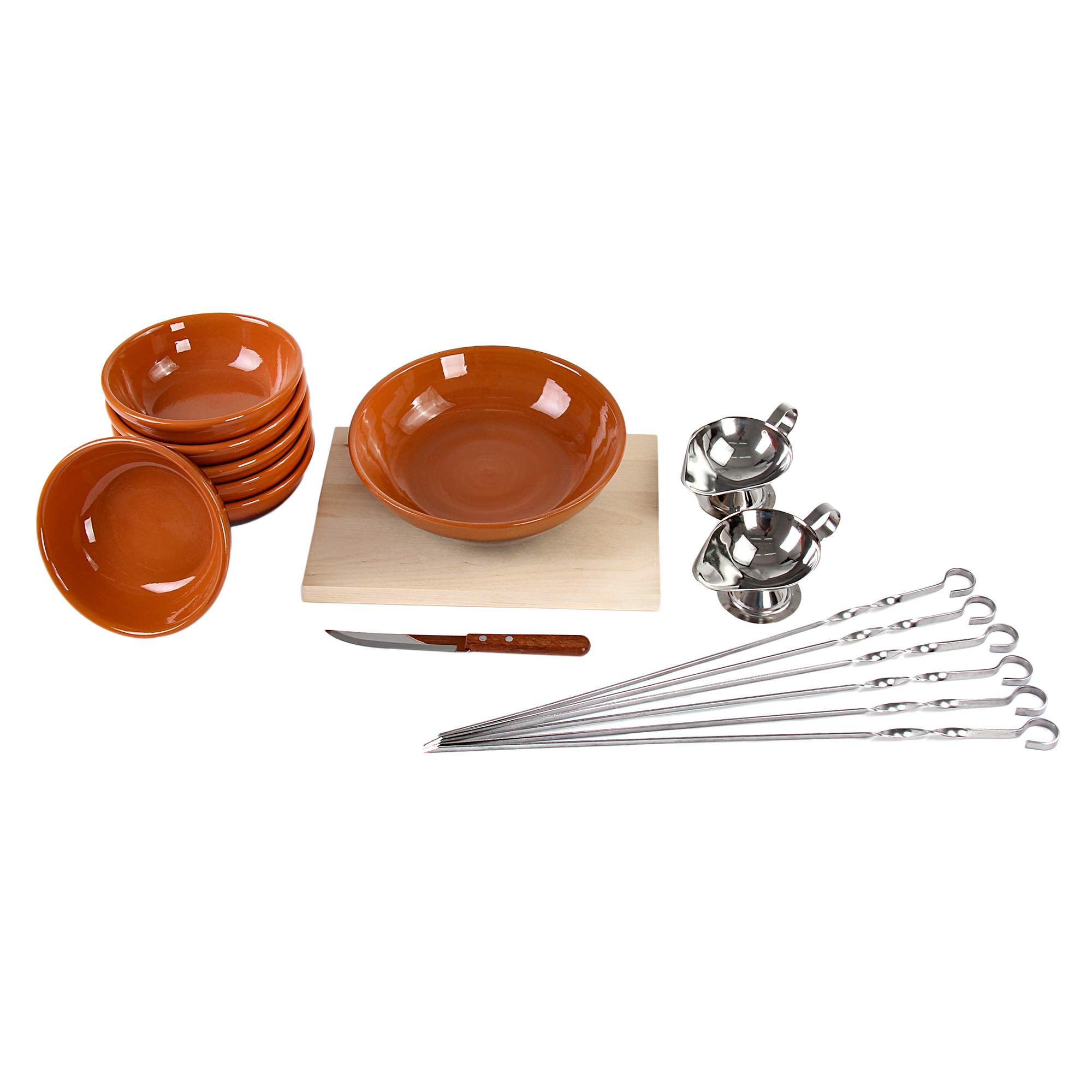 Набор салатников пикник-5 Вятская керамика набор керамических горшков для запекания вятская керамика 4 предмета
