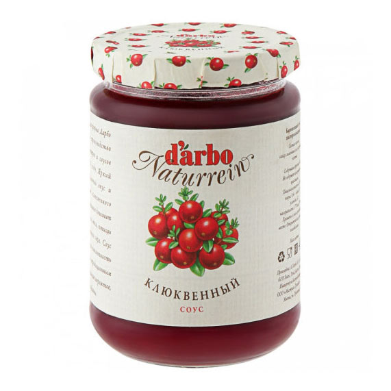 Соус Darbo Naturrein Клюквенный,400 г