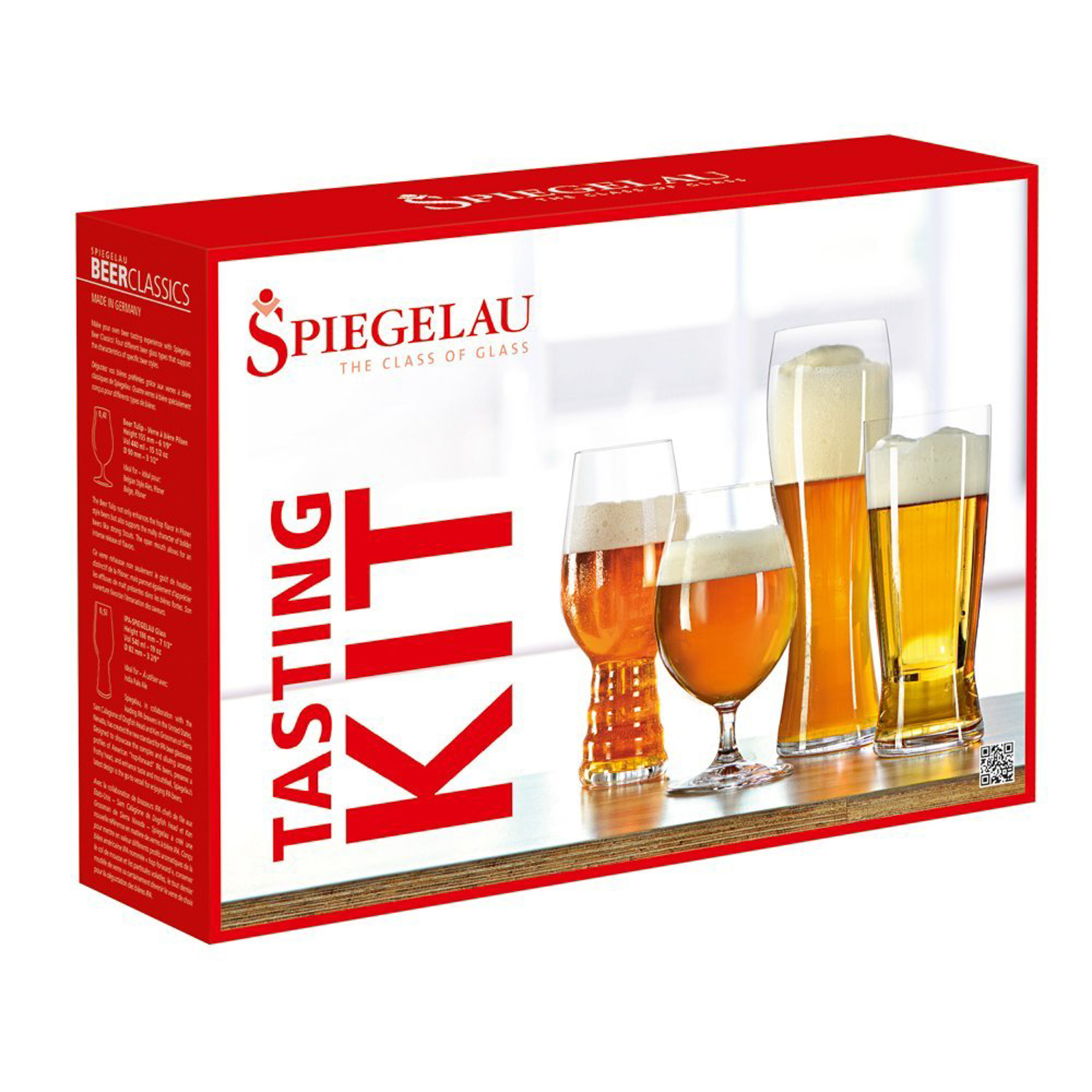 Набор бокалов для пива Spiegelau 4шт. крафт бир (4991695) набор бокалов для пива spiegelau тюльпан 6х440 мл