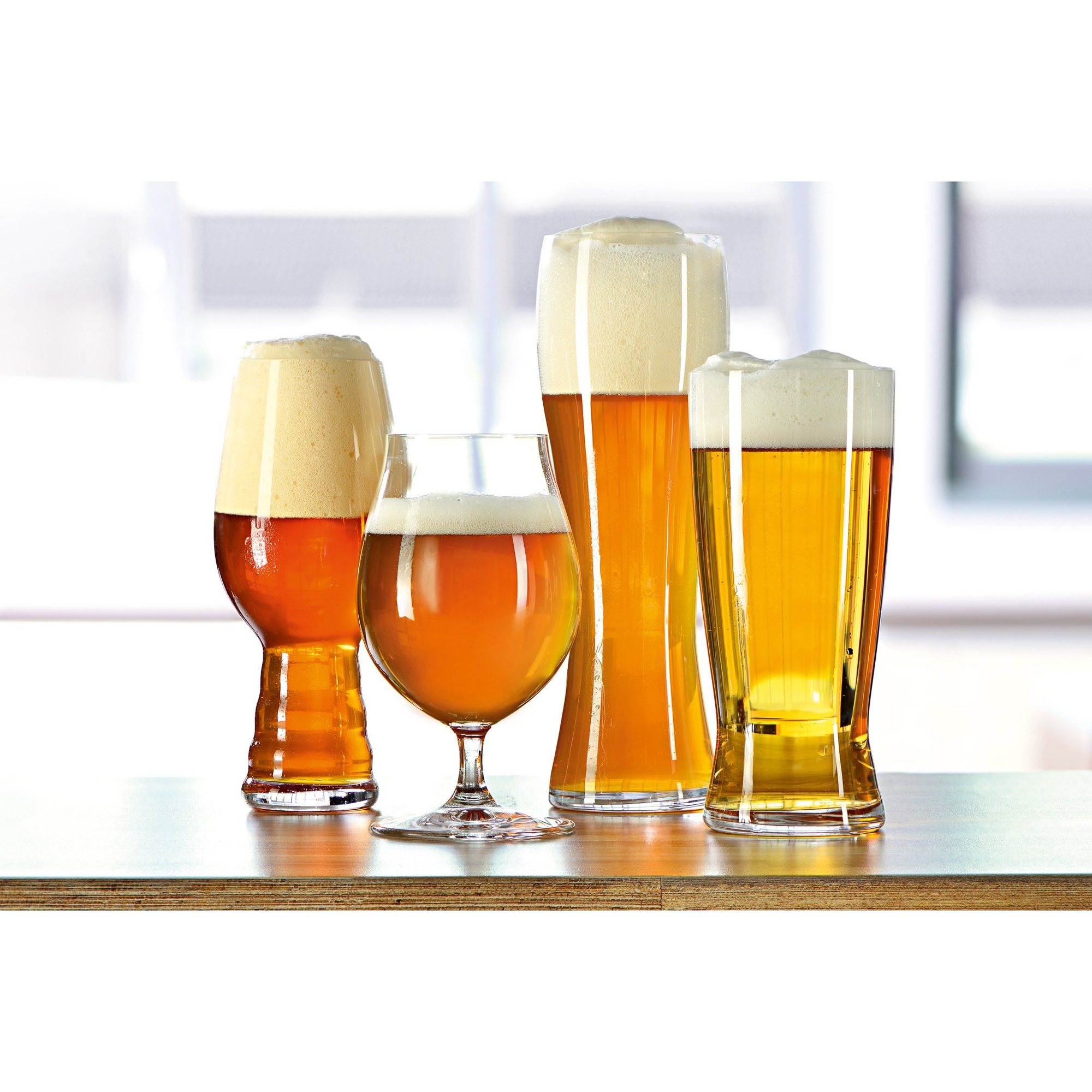 Набор бокалов для пива Spiegelau 4шт. крафт бир (4991695), цвет прозрачный - фото 2