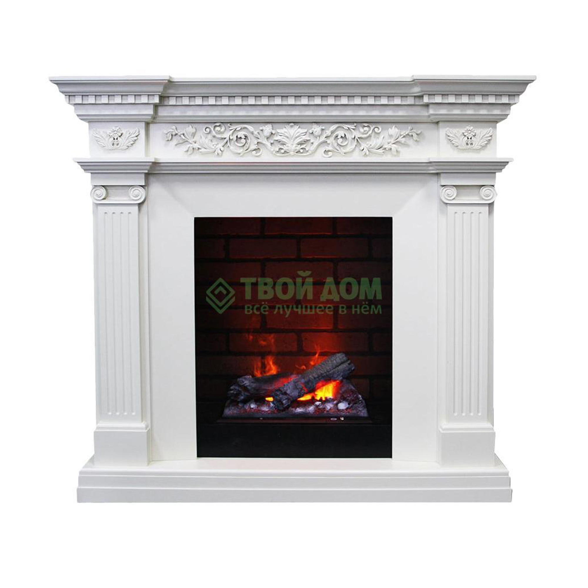 Каминокомплект Dimplex Amalfi Cassete AMALFI 400 БЕЛЫЙ 114480₽