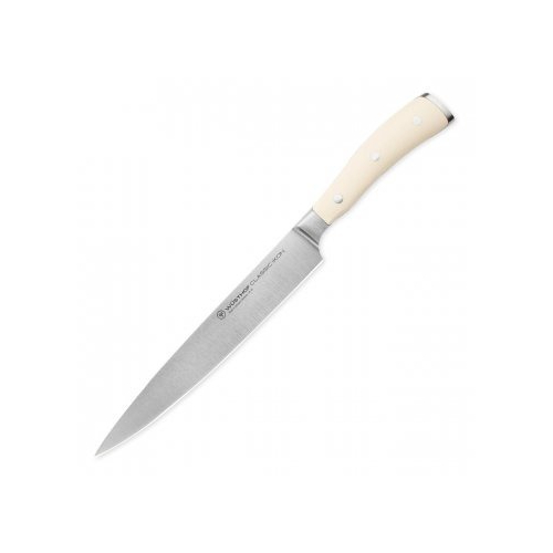 Нож Wuesthof Ikon cream white для мяса 20 см нож для мяса legacy leo 20 см 3950364 berghoff