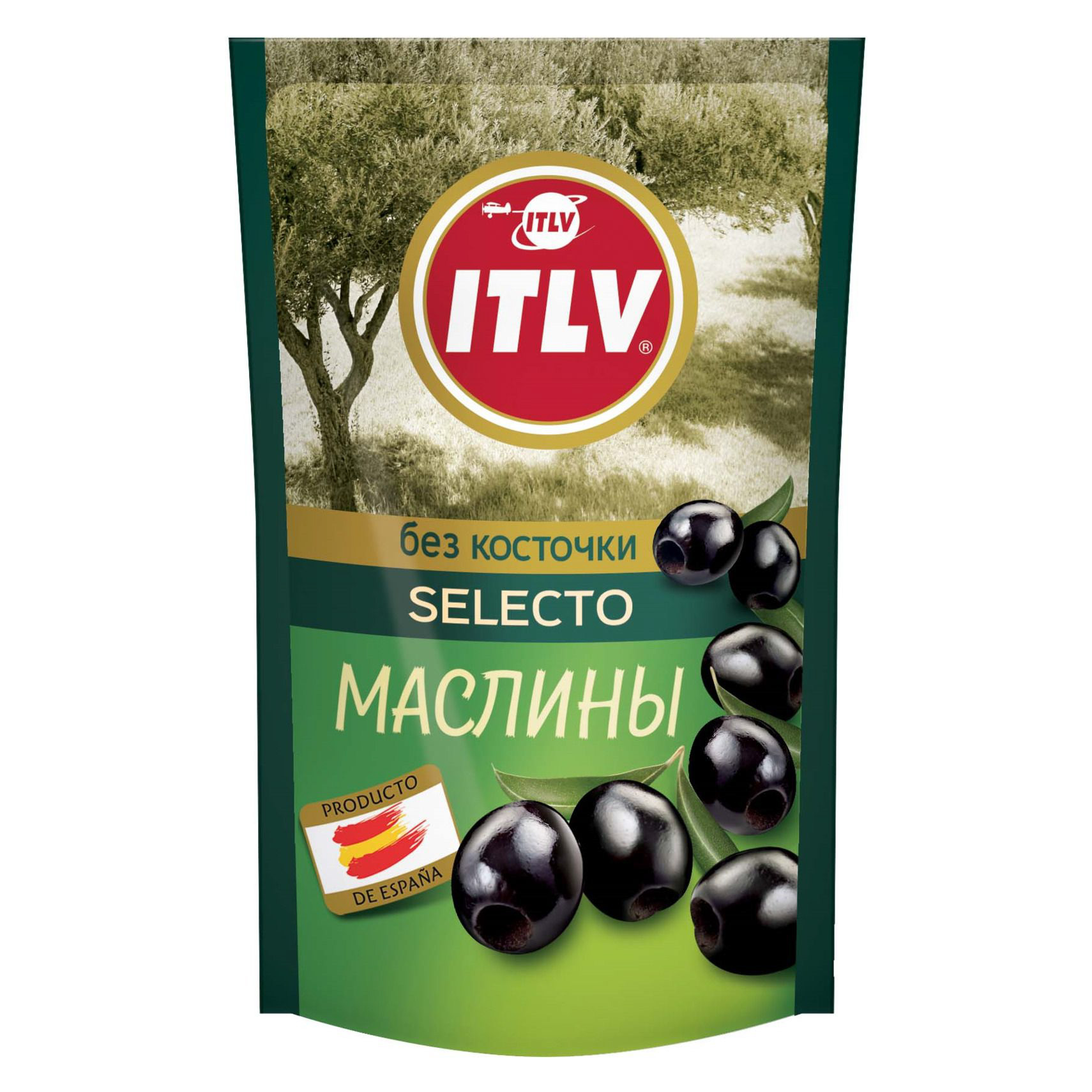 Маслины ITLV без косточки, 170 г маслины maestro de oliva selected без косточки 360 г