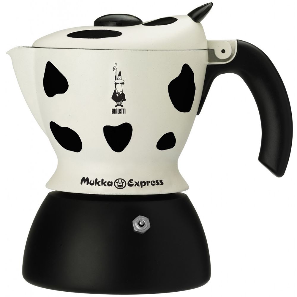 Кофеварка гейзерная Bialetti Mukka Express на 2 чашки кофеварка гейзерная leopold vienna 6 чашек 400 мл индукция