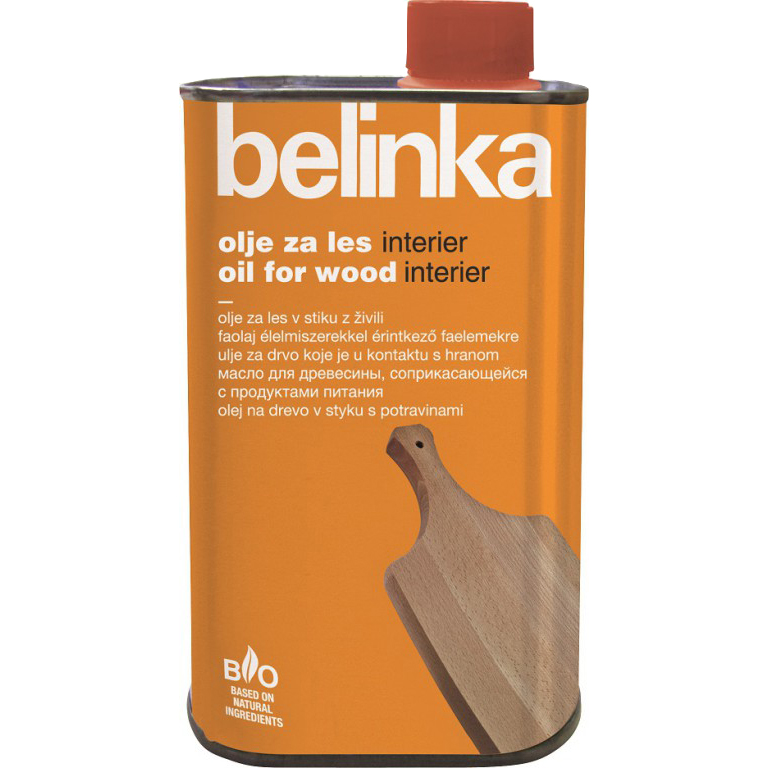 Масло Belinka 0.5л для древесины, соприкасающейся с продуктами питания - фото 1