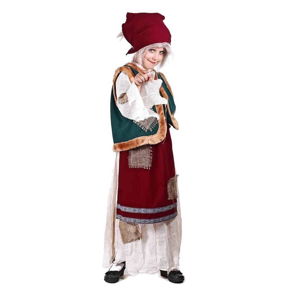 Костюм Артэ-Грим Баба яга 30-32 костюм артэ грим снежинка малышка розовый 30 32