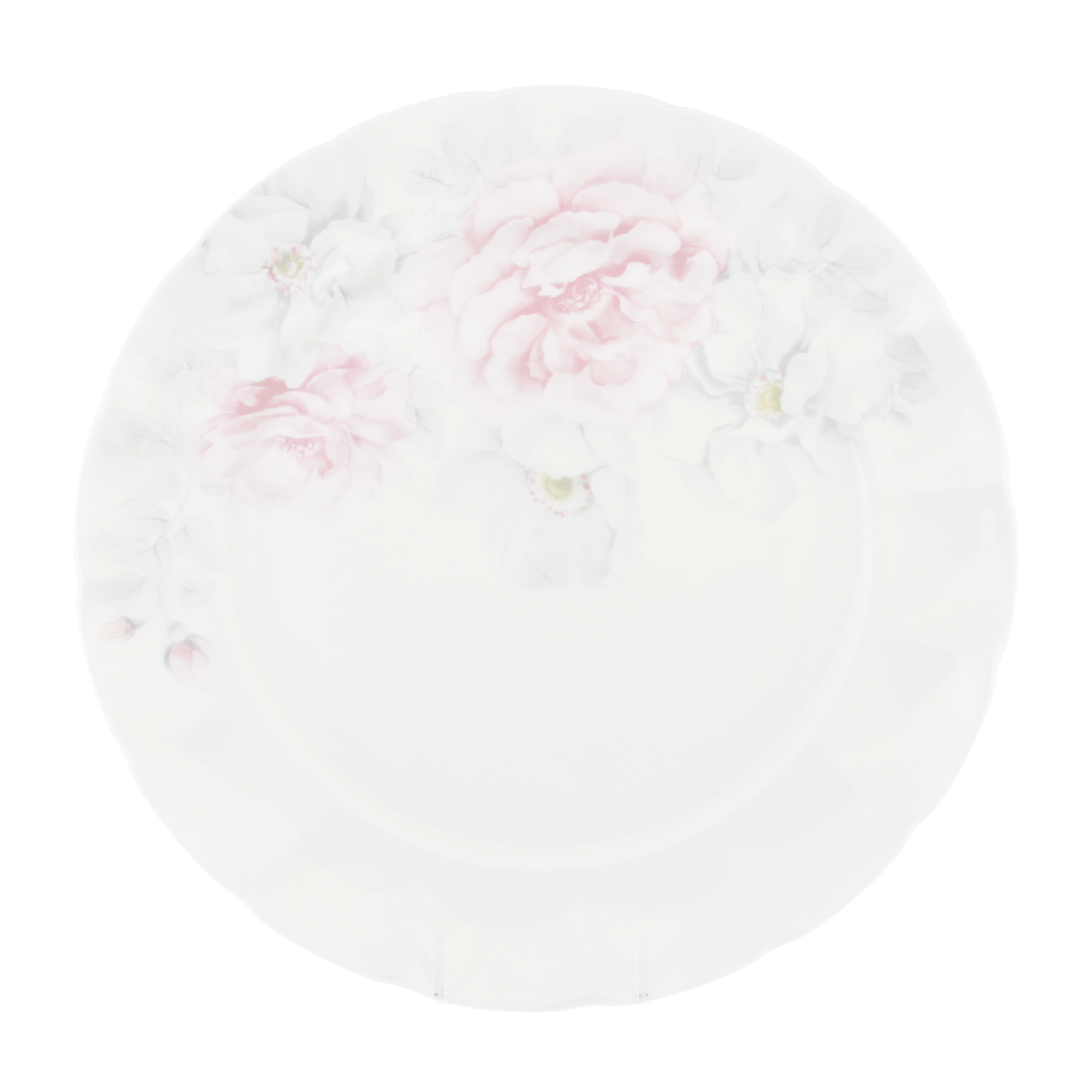 Набор тарелок мелких Hatori Шиповник 27 см 6 шт набор тарелок мелких hatori freydis малахит 21 5 см 6 шт