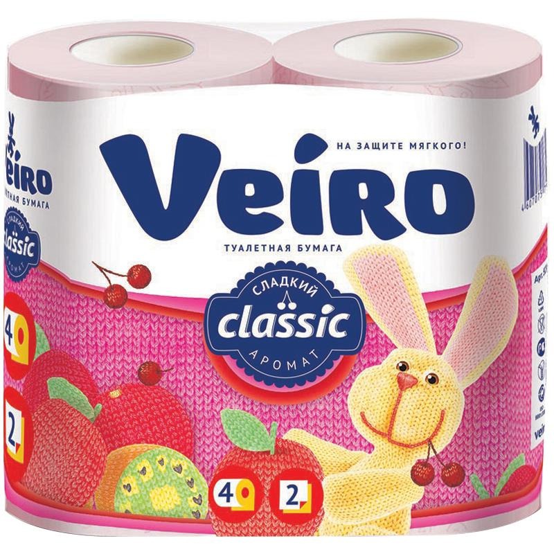 Туалетная бумага Linia Veiro Classic 4 рулона