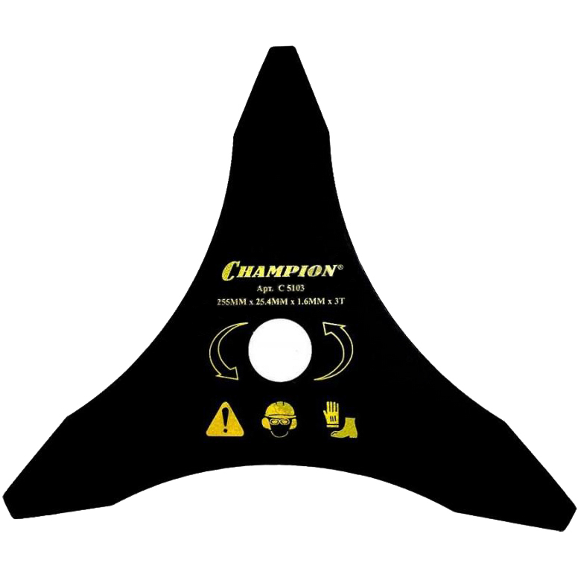 

Нож CHAMPION 3/255/25.4 тип В C5103, Черный