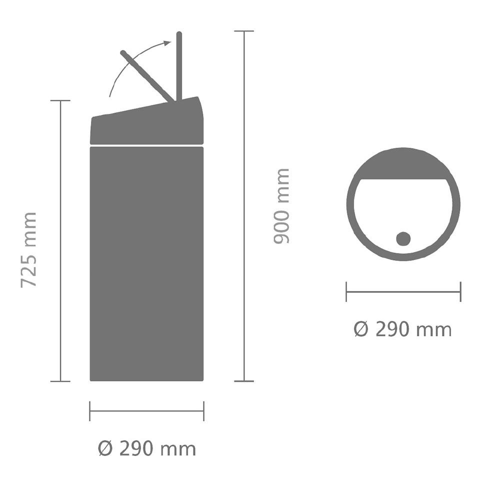 фото Контейнер для мусора brabantia 484285