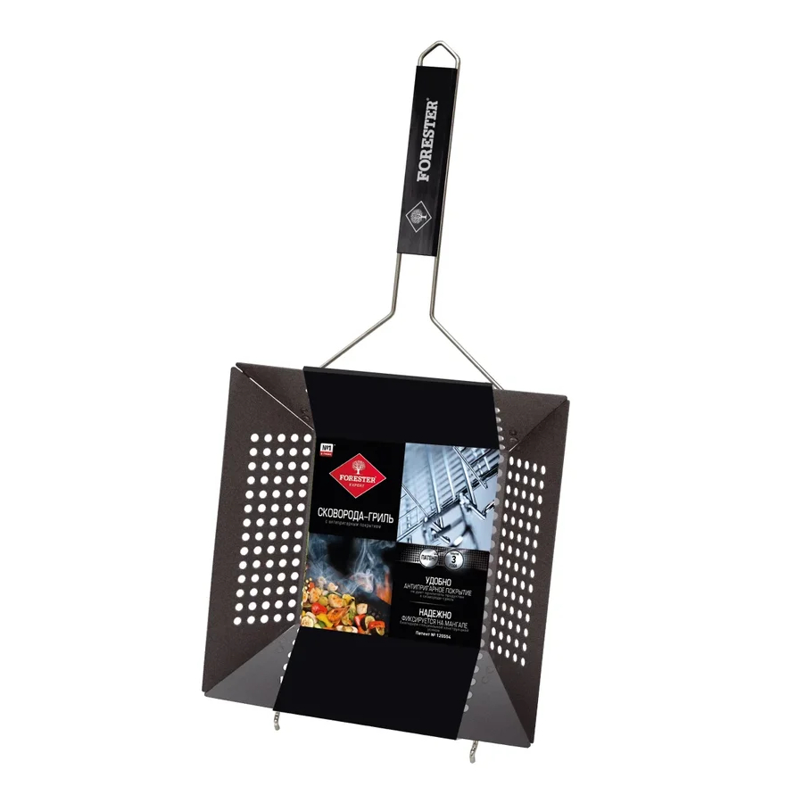 Сковорода-гриль Forester с антипригарным покрытием цена и фото