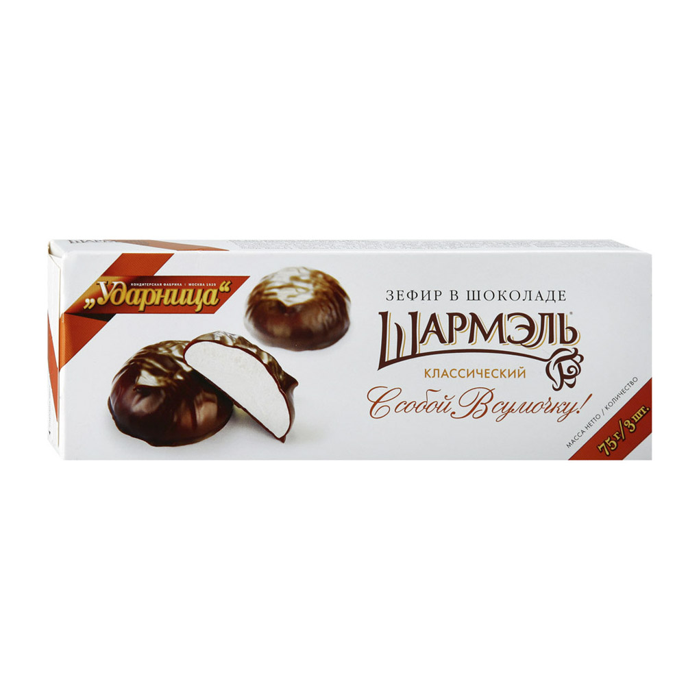 Зефир Шармэль Классический в шоколаде 75 г кешью в белом шоколаде у палыча с йогуртом 160 г