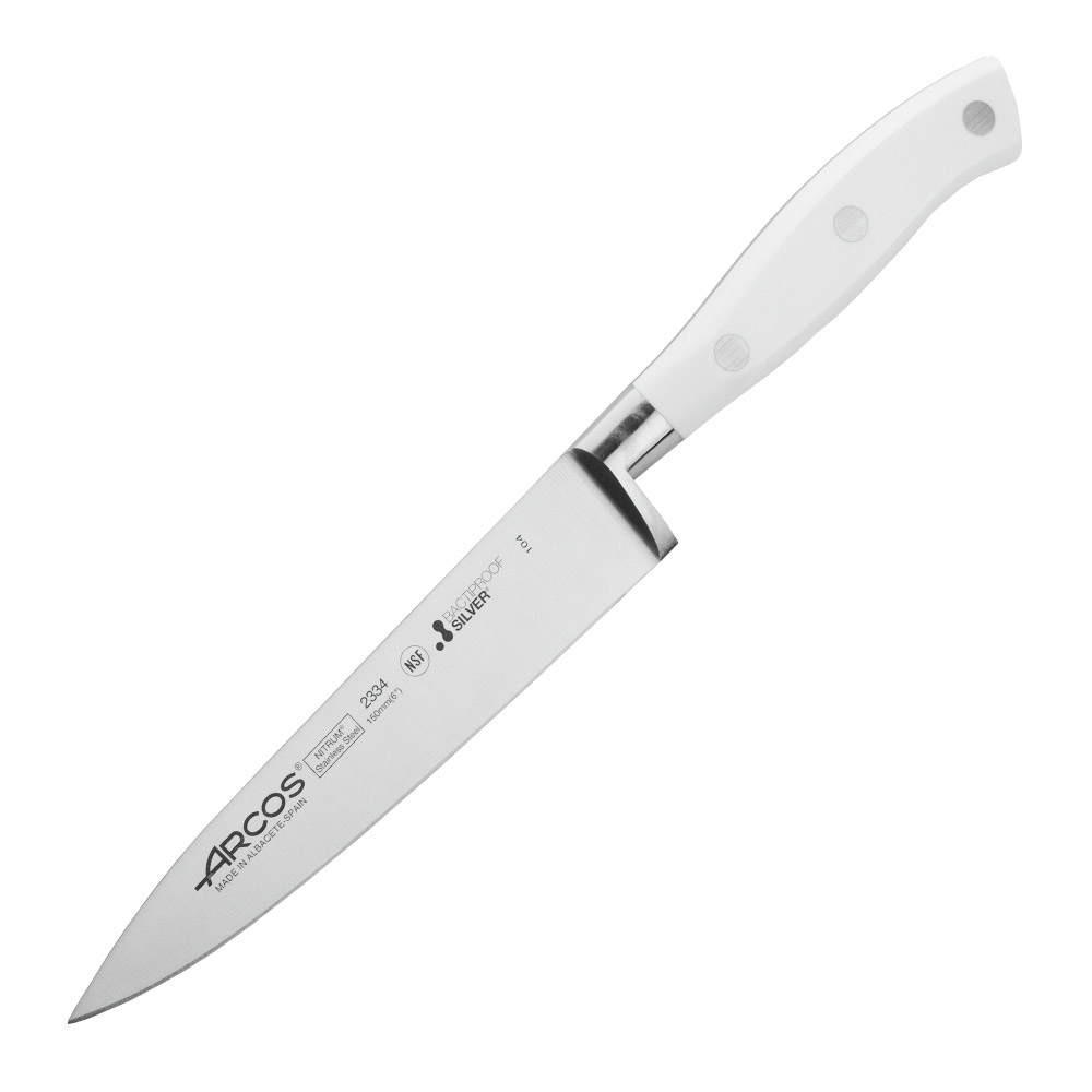 Нож универсальный Arcos кухонный 15 см (233424W), цвет белый - фото 1
