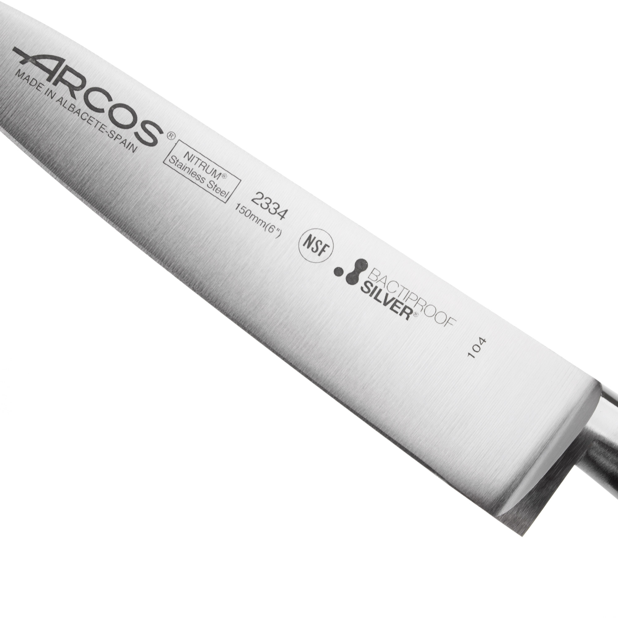 Нож универсальный Arcos кухонный 15 см (233424W), цвет белый - фото 2