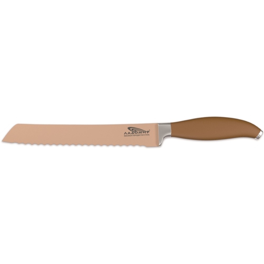Нож для нарезки хлеба 20 см Ладомир нож для хлеба gourmet 4143 200 мм